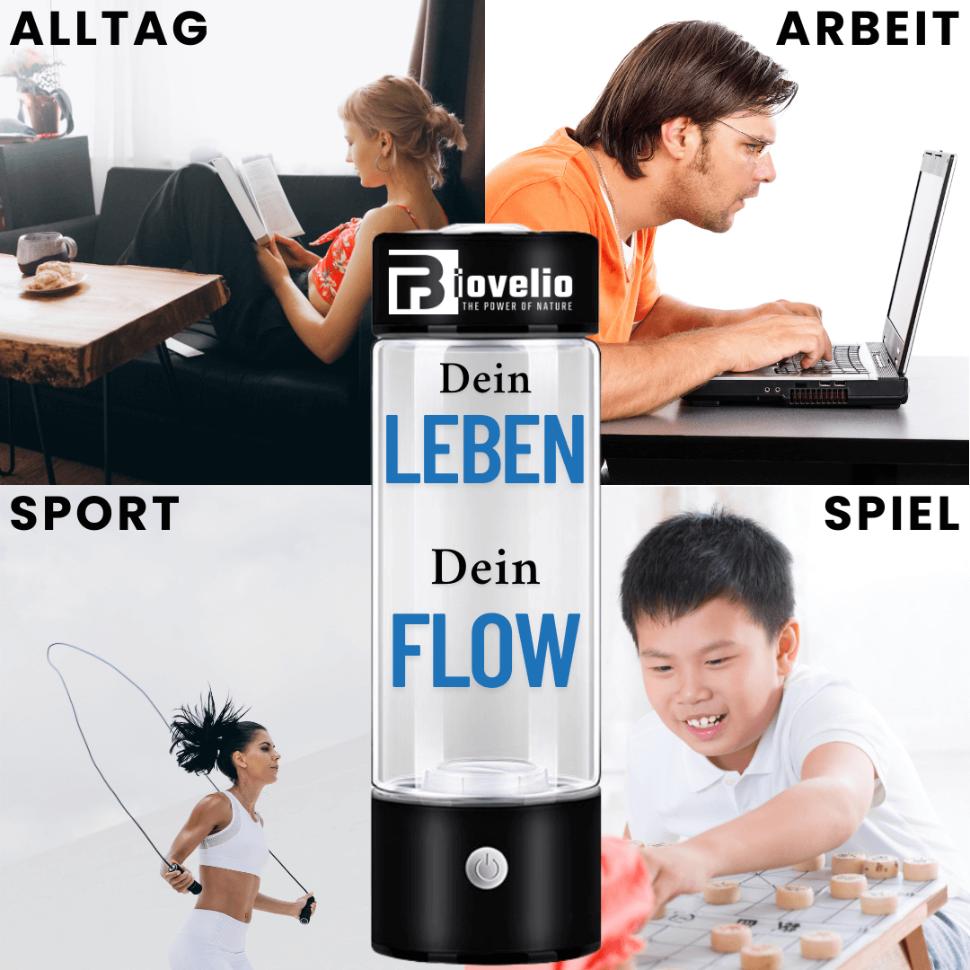 OxiPure - Antioxidative Wasserstoffflasche für maximale Vitalität